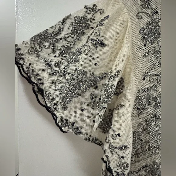 Zara mesh romantic dress - Picture 3 of 9